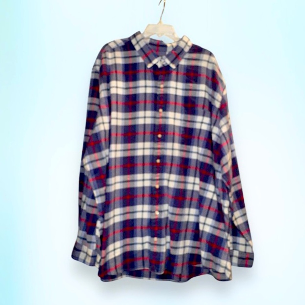 VINEYARD VINES MEN’s PLAID RELAX FIT dress shirt size XXL